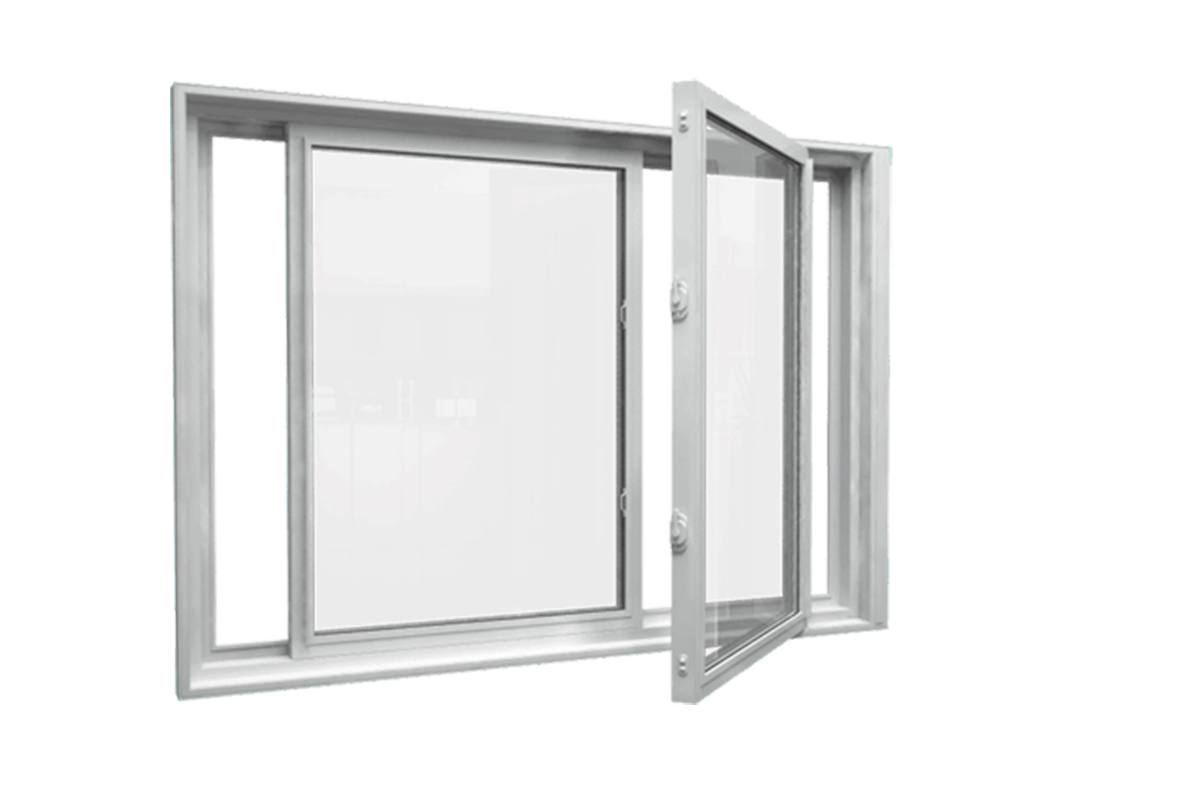double slider pvc window